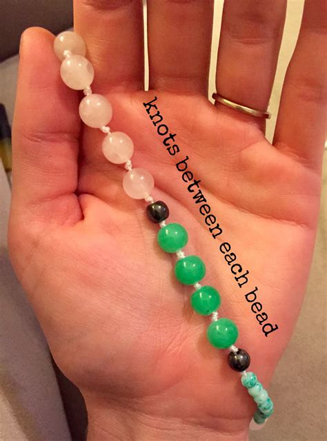 It is a glittering diy bracelet, you will love it. DIY Mala Bead Necklace | Mala beads diy, Mala bead necklace, Mala beads