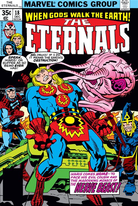 The eternals are a fictional race of humanoids appearing in american comic books published by marvel comics. Eternals Vol 1 18 | Marvel Database | FANDOM powered by Wikia
