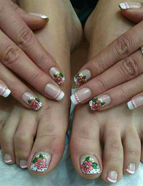 ﻿﻿﻿﻿se hacen uñas de gel en manos y pies,,diseños preciosos, con colores de temporada. Diseños De Uñas Para Manos Y Pies Elegantes - decorados de ...