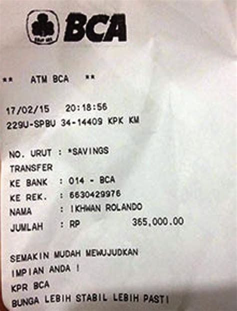 Begitu juga jika melakukan transfer bri ke bsi lewat brimo maka pada bank tujuan pilih bank syariah mandiri. Bukti Transfer M Banking BCA ke BRI ATM dan Mobile ...