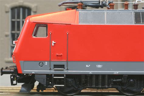 Kleiner trapez, altes db logo und dach serienversion. LS 16085 16585 BR 120.1 der DB AG verkehrsrot Ep VI ...