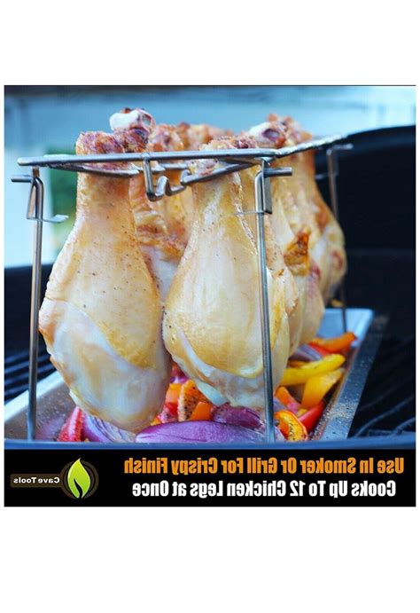 Maybe you would like to learn more about one of these? Chicken Wing & Leg Rack for Grill Smoker