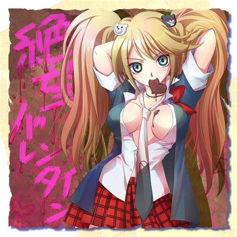 One day the beautiful and extravagant junko enoshima frustrated by the stale relationship with her boyfriend makoto naegi, has a plan to change their dynamic as a couple with a bizarre request to the ultimate lucky student to become. Enoshima Junko - Danganronpa - Image #717141 - Zerochan ...