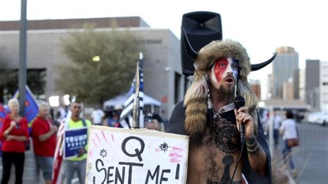 Trump is allied with the former. QAnon Leader Hasn't Posted Since Election Day