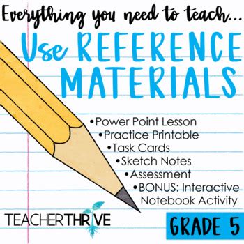 © 2018 kraus math llc. Fifth Grade Grammar Unit: Use Reference Materials by ...