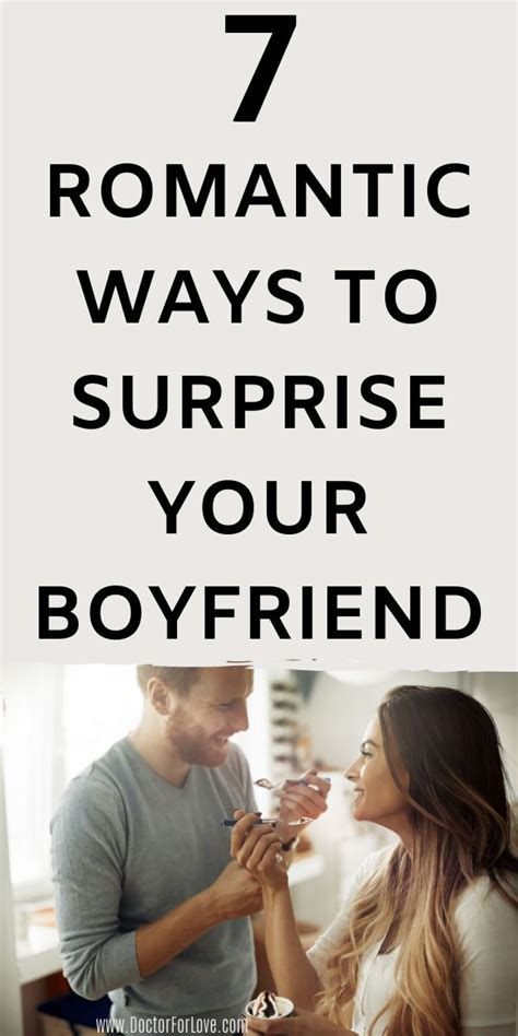 7 (FREE) Romantically Sweet Ways To Surprise Your ... It is a beautiful way to surprise your boyfriend on valentine's day.