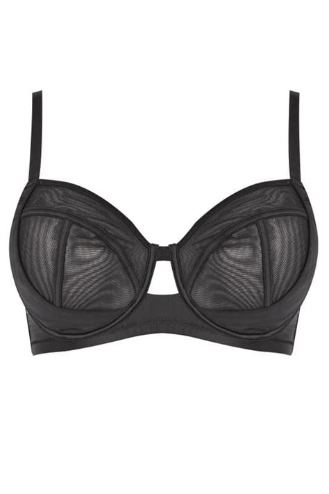 Maybe you would like to learn more about one of these? Soutien-Gorge Noir Satin & Tulle | Yours Clothing