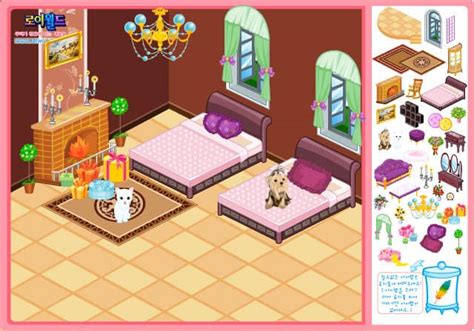 Click on the icons to the right to choose interior and furniture for the bedroom. Room Makeover - Free Play & No Download | FunnyGames