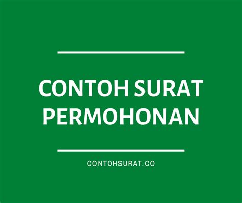 Perlu anda ketahui jika surat permohonan merupakan surat yang menyatakan permohonan atau maka dari itu untuk melaksanakan pelajaran melalui praktek kerja lapangan atau pkl tepatnya demikian surat permohonan ini saya buat sebagai bahan pengajuan permohonan praktik kerja dan. 25+ Contoh Surat Permohonan untuk Berbagai Keperluan