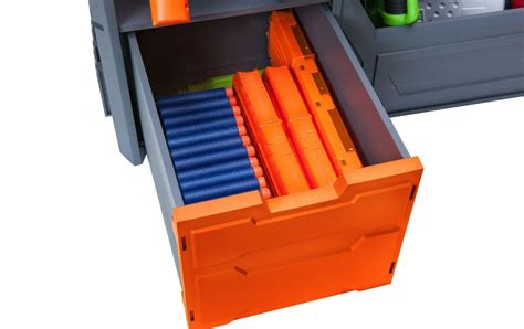 Now get out there and. Nerf Elite Blaster Gun Rack Organizer plus Shelving