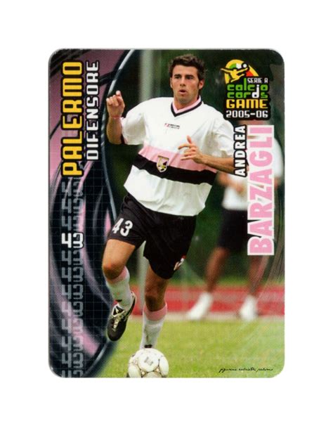 La partita vista dalla curva. figurine calciatori palermo 2004-2005 Barzagli - Figurine ...