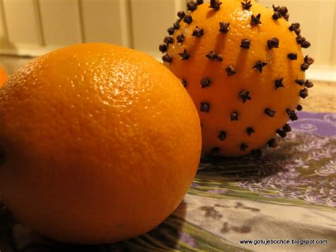 GotujeBoChce: Zapachy świąt - pomarańcz z goźdżikami