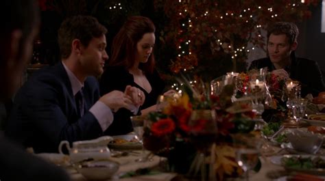Damon crashes the dinner with caroline whom he has now been feeding off in order to further… on his birthday, stefan is surprised by a visit from lexi, one of his oldest vampire friends. Thanksgiving Dinner Party | The Vampire Diaries Wiki | FANDOM powered by Wikia