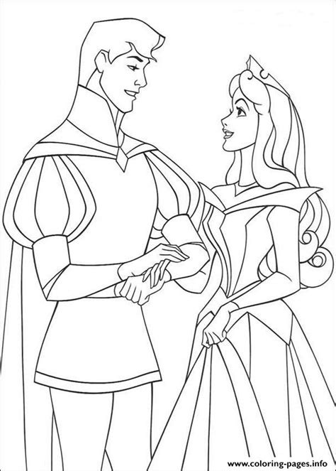 Sleeping beauty disney princesses coloring pages coloringstar. The Prince Proposing Aurora Coloring Pagedd68 Coloring ...