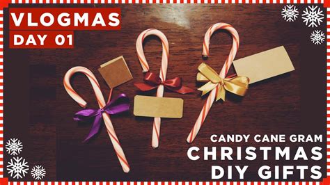 Saved by jennifer ryan mccoy. VLOGMAS DAY 01 🎄// DIY CHRISTMAS GIFTS // CANDY CANE GRAM - Everything 4 Christmas