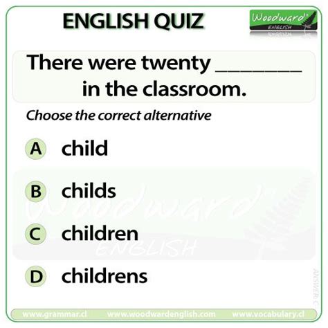 What are quantifiers in english and how do you apply them correctly when you are learning english? Woodward English Quiz 121 #ESL #Child #Children #Plural ...