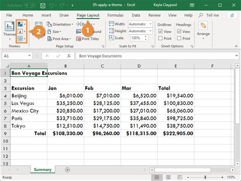 In excel, click page layout, click the colors button, and then pick the color scheme you want or create your own theme colors. How to Change a Theme in Excel | CustomGuide