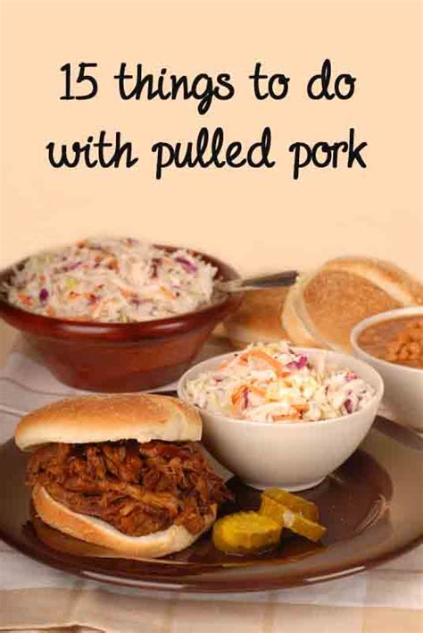 What to do when you've already eaten all of the sandwiches. What to do with Leftover Pulled Pork?