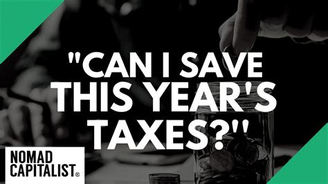 Maybe you would like to learn more about one of these? "Can I Avoid Paying This Year's Taxes?!" - YouTube