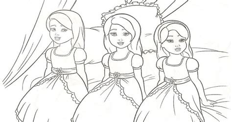 Gambar mewarnai kartun barbie kreasi warna. Gambar Mewarnai Barbie