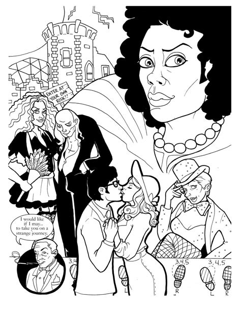 Are you ready to color these scary coloring pages ?? RHPS #njrocky #njrockyhorror #homeofhappiness #hoh #rhps # ...