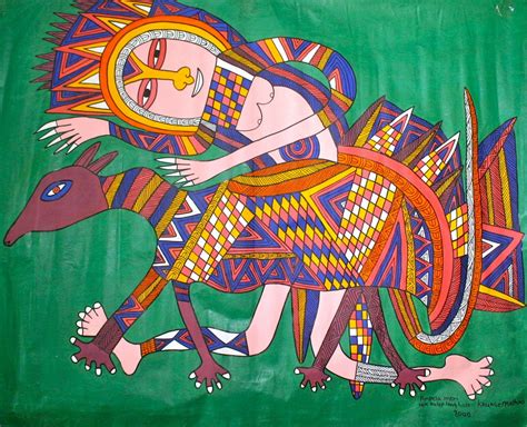 Visit the mah meri art gallery. Anpela meri laik Kalap long horse - PNG ART