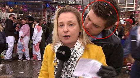 Groping definition, moving or going about clumsily or hesitantly; Cologne: Woman journalist groped during live TV broadcast ...