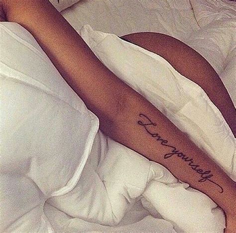 'love yourself first' temporary tattoo. Love yourself tattoo | Tattoos, Inspirational tattoos ...