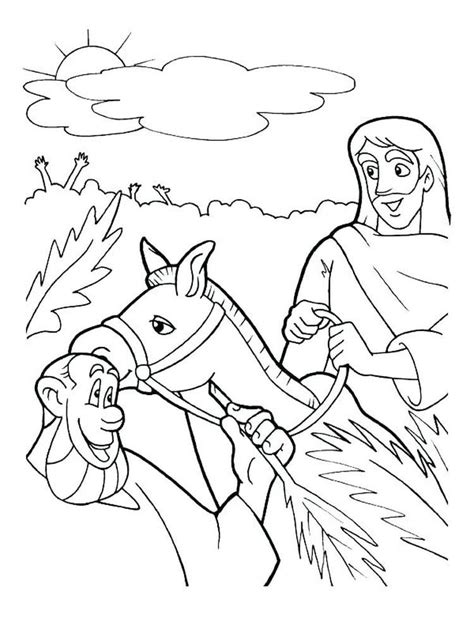 As children finish coloring their leaf the teacher can help them cut out the palm leaf. palm sunday 2019 coloring pages free. One week before ...