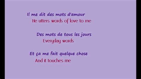 La Vie En Rose (w/ English-French lyrics) - YouTube