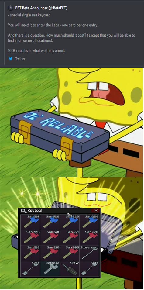 I wish you nothing but success in your quest to make money with memes! Me when i need money after 11.7 : EscapefromTarkov
