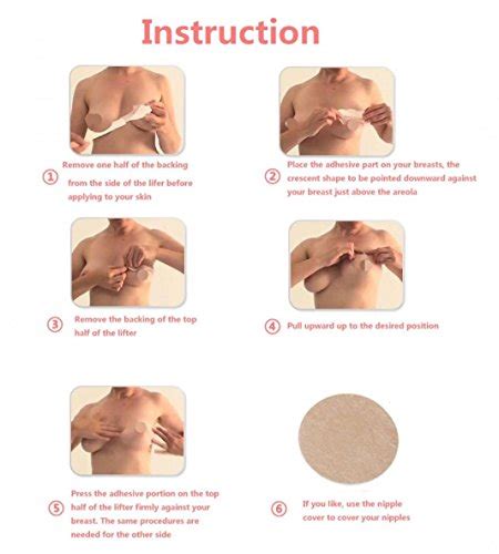 Watch the video explanation about f*ck! 10 pairs Adhesive Breast Lift Tape Strapless Dresses Boobs ...