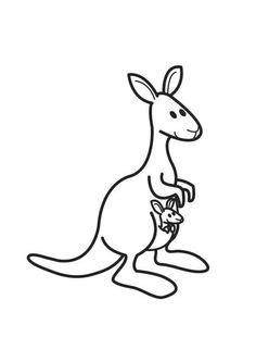 Kangaroo coloring pages are outline pictures of the most jumping animal on the planet. Google Image Result for http://freecoloringpagesite.com ...