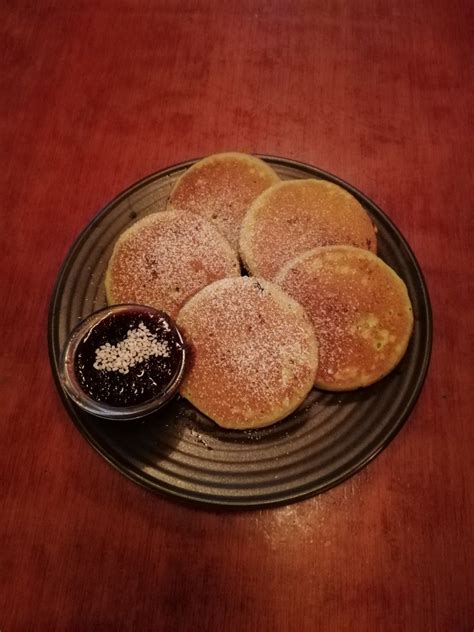 Serve with extra sauce from the filling mixture. Pandan pancake | Food, Breakfast, My daily life