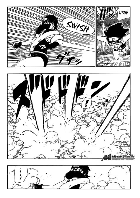 Dia memberi tahu ilmuwan itu bahwa mereka harus membangunkannya dan mereka akan berbicara nanti. Baca Manga Boruto Chapter 22 Bahasa Indonesia | Koimik