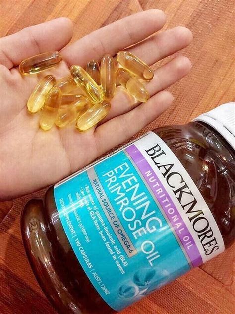 All oils, however, come packed with fatty essentially: Blackmores Evening Primrose Oil | Tinh dầu hoa anh thảo