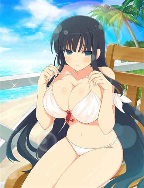 I know there already is one, saw it on funimation. ikaruga (senran kagura and 1 more) drawn by yaegashi_nan ...