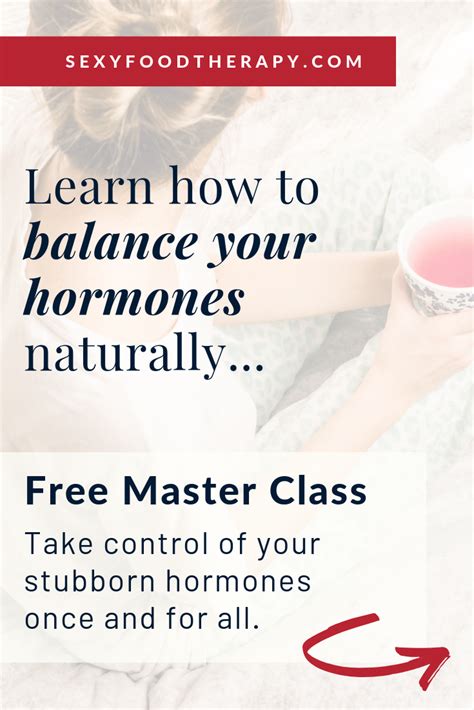Learn How To Balance Your Hormones Naturally. In this FREE ...
