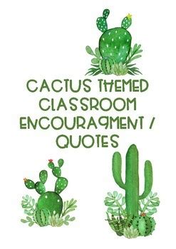 Stick together (2014) quotes on imdb: Cactus Themed Classroom Quotes by Teacher Fairies | TpT