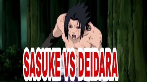 Check spelling or type a new query. Sasuke vs deidara - YouTube