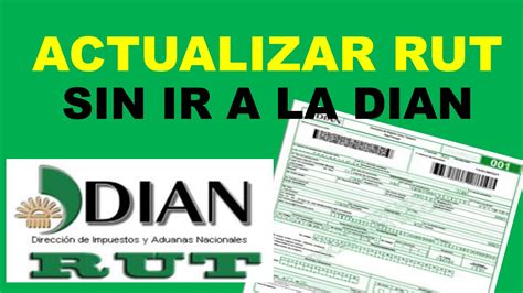 Funciones importantes a tener en cuenta. Personas naturales pueden actualizar Rut sin ir a la Dian ...