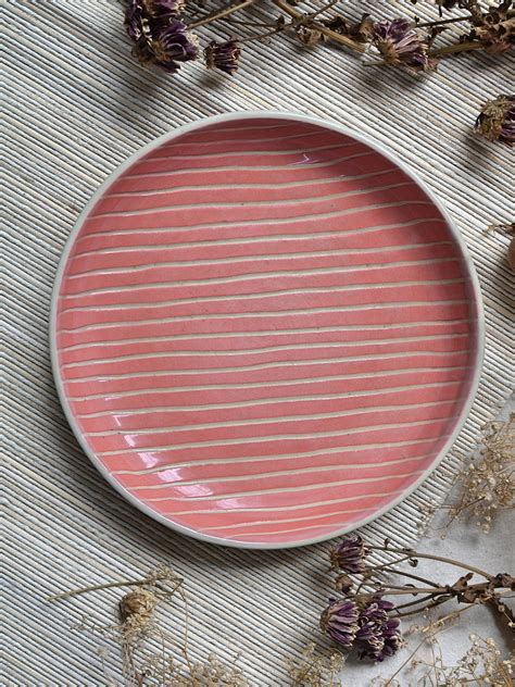 The kfc menu prices include foods such as chicken sandwiches, chicken burgers, wings, nuggets, chicken wraps, chicken pies, ice cream, sundaes, as well as milkshakes. Buy Corel: Pink Striped Ceramic Handcrafted Snack Plate ...