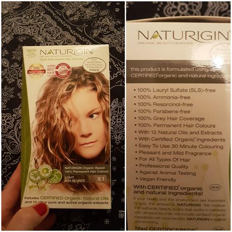 Tea tree oil encourages hair growth. A CG friendly hair dye? Found this at my pharmacy in ...