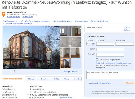 Eine alternative immobiliensuche führt zu immobilien lankwitz online anzeigen und immobilien inserate lankwitz von privat. Renovierte 3-Zimmer-Neubau-Wohnung in Lankwitz (Steglitz ...