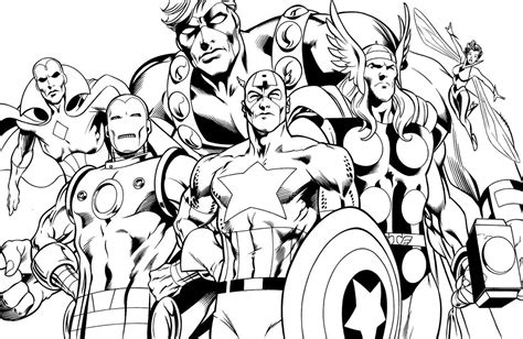 Our free avengers printable is a total of 15 different coloring pages. Avengers age of Ultron coloring pages | Desenhos para ...