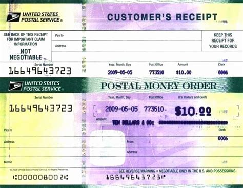 Postal service® money orders are affordable, widely accepted, and never expire. 35 Fake Money order Receipt | Hamiltonplastering