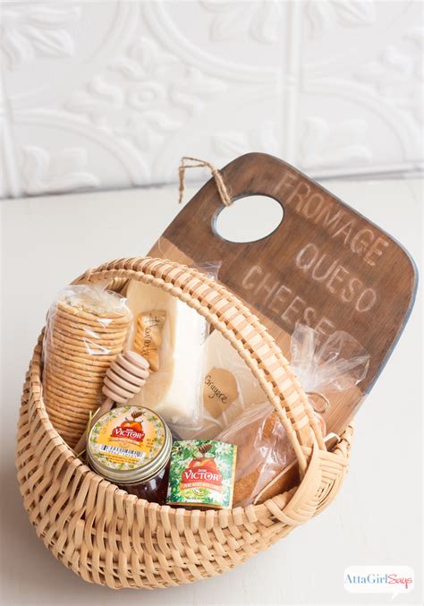 Ann jacks says sponsored posts or gifted items will be fully disclosed, but all thoughts and opinions shared are always honest and my own. Honey & Cheese Gift Basket with Antiqued Bamboo Cutting ...