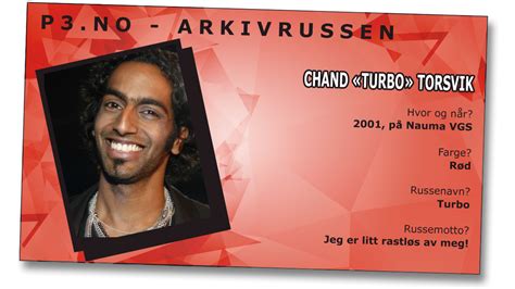 He was born in india, but was adopted by parents from spillum, norway. p3.no » Chand = kjip russ