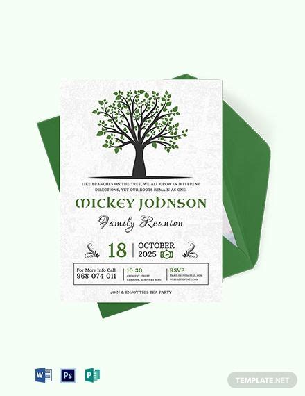 Family reunion flyer template | free word templates using the family reunion flyer template is an excellent way to solve this problem. Old Family Printable Family Reunion Invitation Template ...