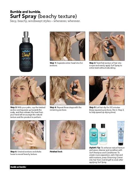 You've probably heard of bumble; how to use Bumble Surf Spray #SurfHair | Surf hair, Surf ...